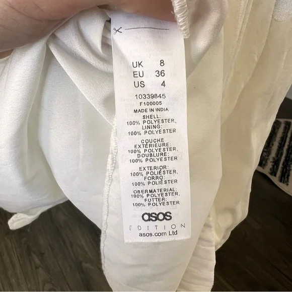 ASOS EDITION Luna Embroidered Satin kimono Wedding Dress- 4 -  thefunkyskunk.ie